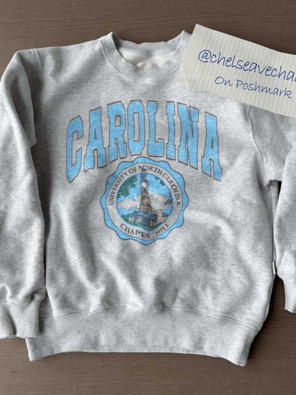 Vintage University of North Carolina Crewneck Sweatshirt, Retro University Shirt